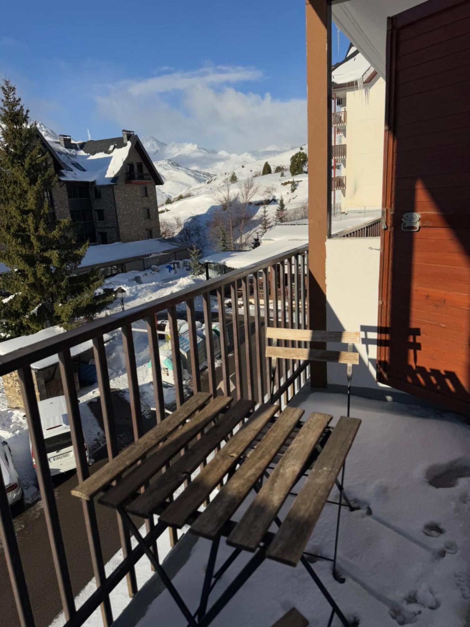 Estudio Con Increibles Vistas A La Montana En El Centro De Formigal - Esquia Sin Llaves Exterior foto